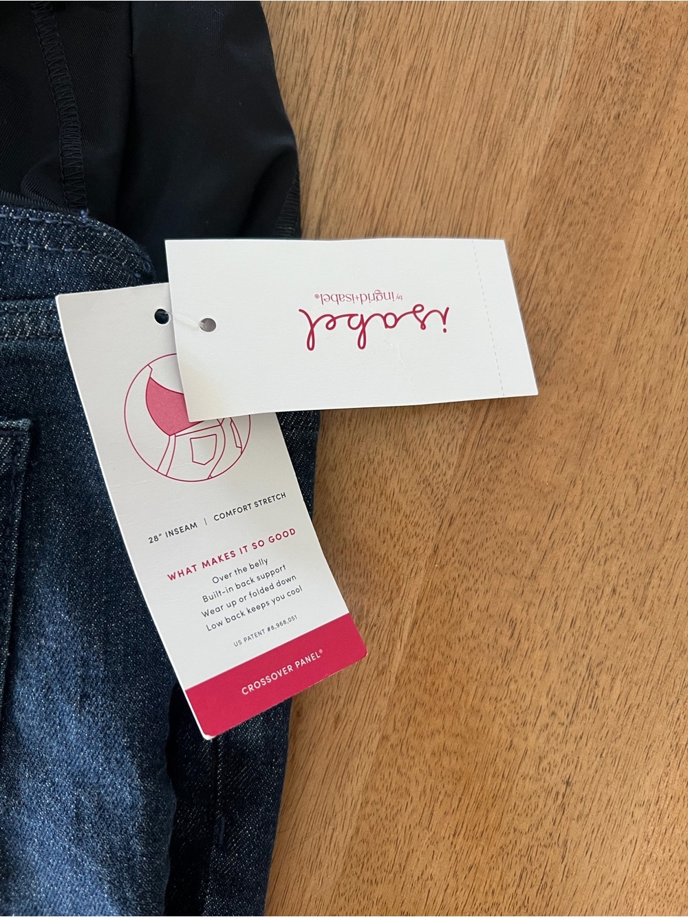 Isabel Maternity by Ingrid & Isabel Dark Blue Skinny Jeans - Picture 8 of 9